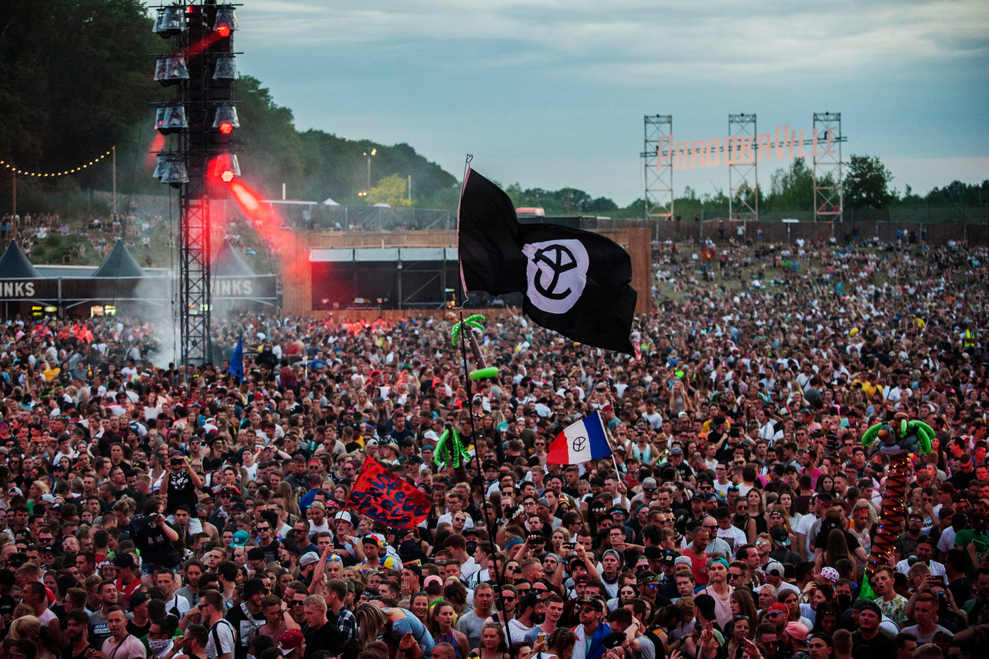 YELLOW CLAW FESTIVAL FLAG