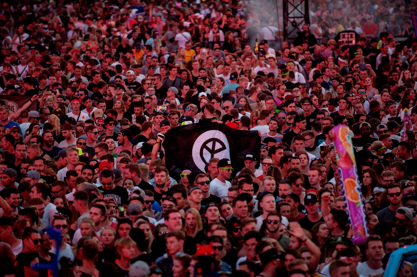 YELLOW CLAW FESTIVAL FLAG