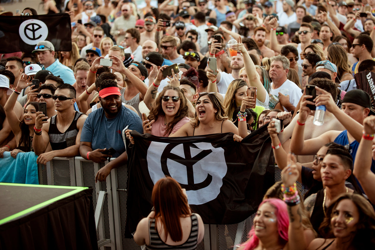 YELLOW CLAW FESTIVAL FLAG